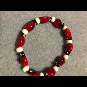 Adorable ladybug necklace